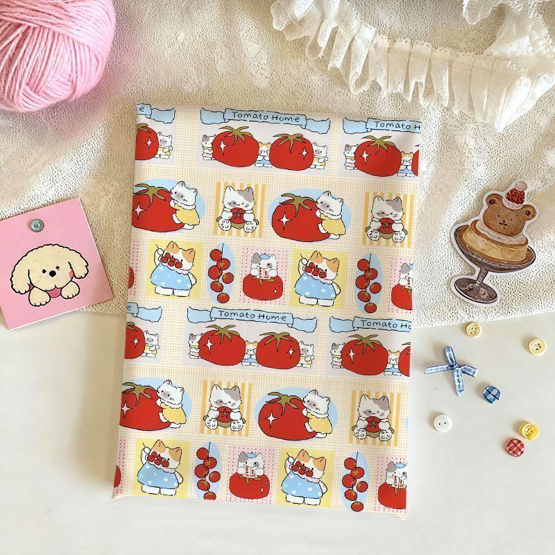 Cà Chua Ragdoll Mèo Kẻ Sọc Khăn Trải Bàn 90x60 120x80 Dễ Thương Để Bàn Thảm Ăn Bao Ảnh Phông Nền Tra