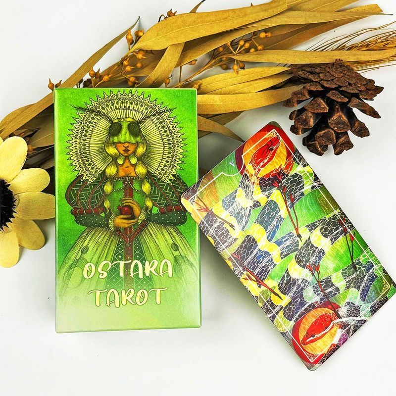 Ostara Ostara Người mới bắt đầu tarot Classic Witt 78 Thẻ khởi đầu dành cho người mới bắt đầu P04250