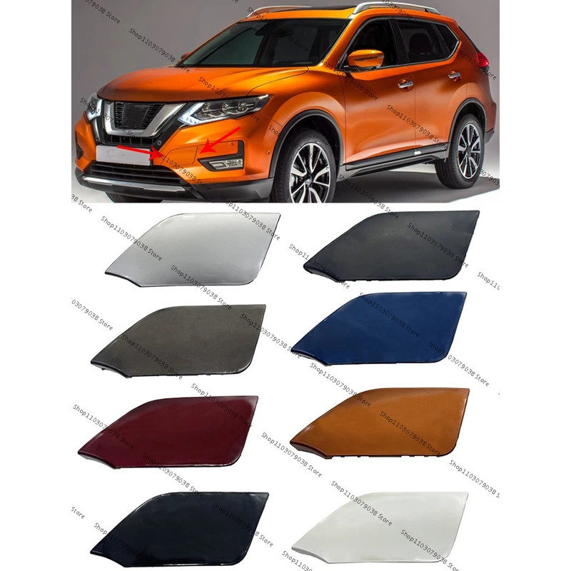 Dành Cho Xe Nissan Rogue X-Trail XTrail T32 2017 - 2020 Xe Trước Ốp Lưng Kéo Móc Nắp Xe Kéo Kéo Che 
