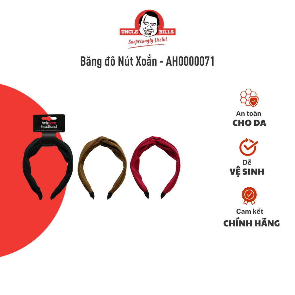 Băng đô Thiết kế Nút Xoắn Nhiều Màu UNCLE BILL - AH0000071