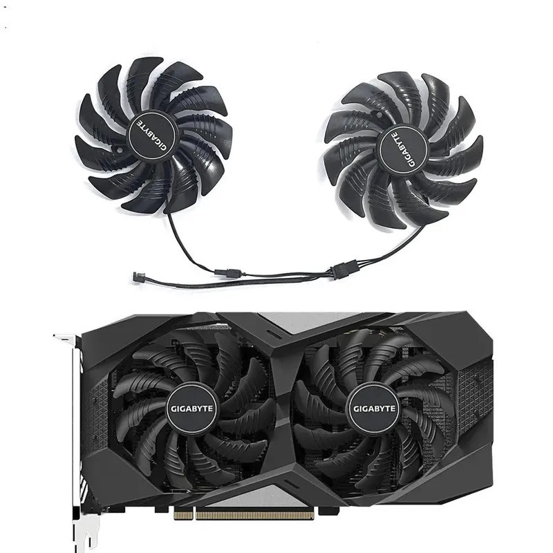 3Pin 88MM T129215SU GTX1650 1650SUPER GPU QUẠT Cho Gigabyte GTX 1650 SUPER WINDFORCE OC Video Card Q