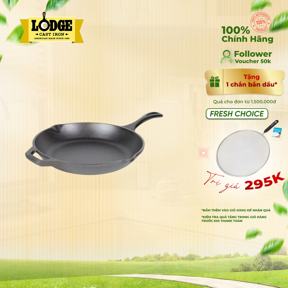 Lodge - Chảo gang Chef International - 26cm