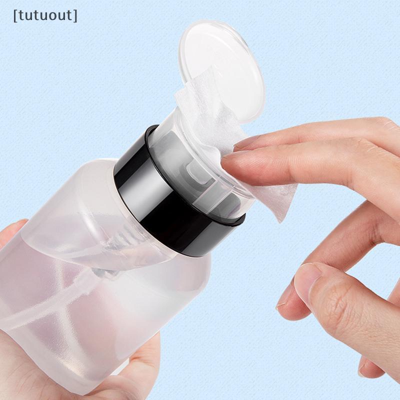 [tutuout] 60 / 150 / 180 / 250ml Hộp đựng máy bơm rỗng dạng lỏng UV Gel Ba Lan Nail Art Polish Clean