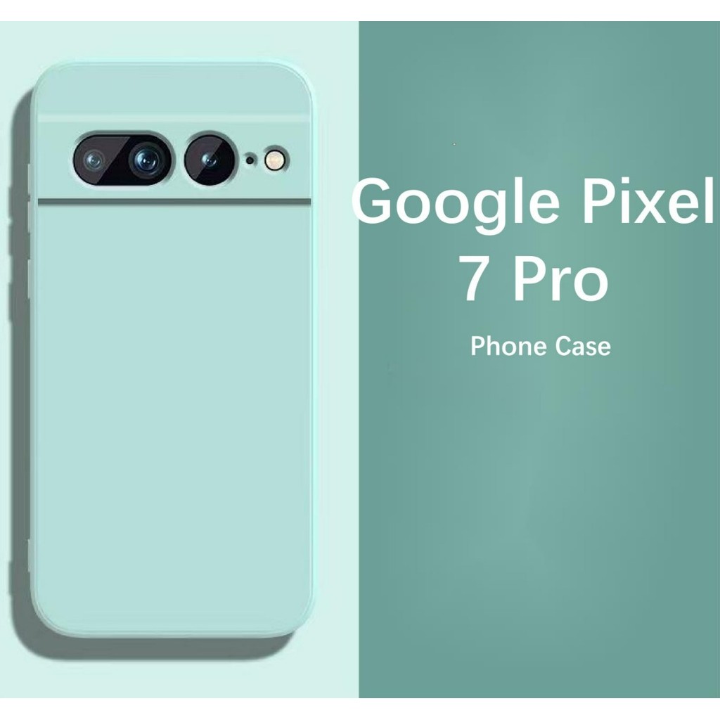 [Tùy chỉnh] Dành cho Ốp lưng Google Pixel 7 Pro Chống rơi Silicon Full Case Vỏ điện thoại màu trơn c