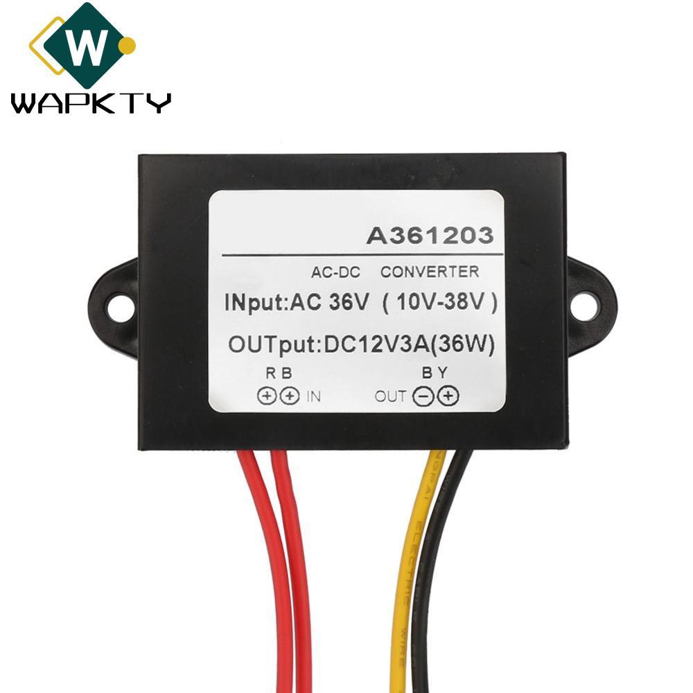 Mô-đun cấp nguồn WAPKTY, Bộ chuyển đổi nguồn AC36V sang DC12V đầu ra 3A, Đầu ra ổn định Bộ giảm điện