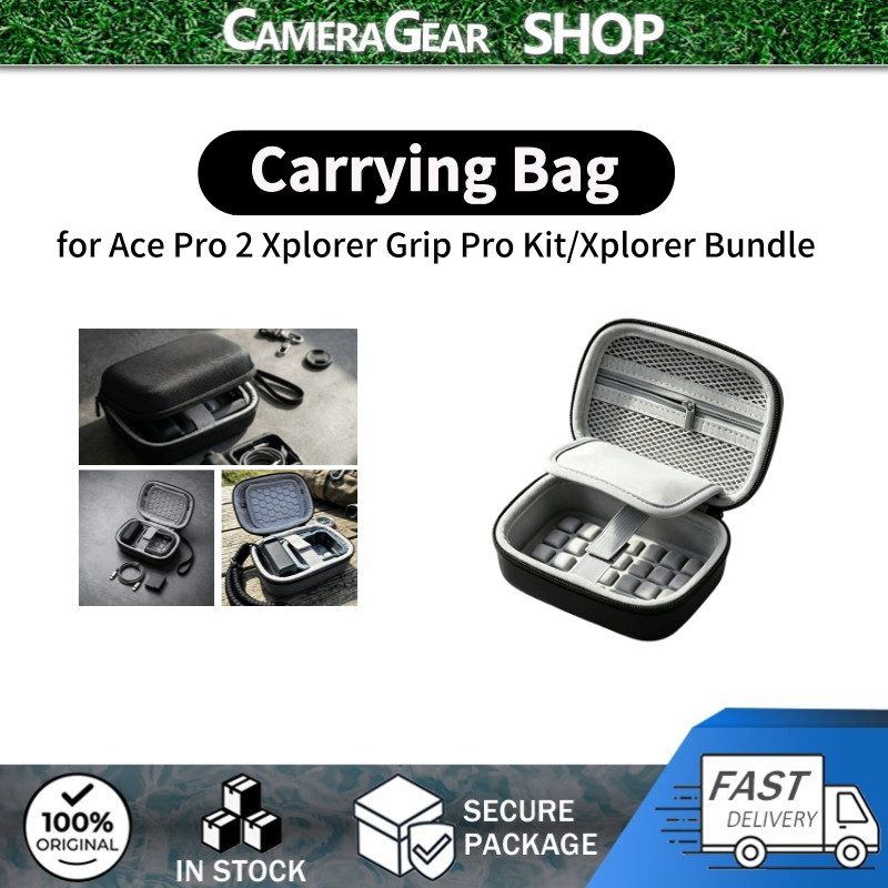 Cameragear Insta360 Ace Pro 2 Túi đựng cho Ace Pro 2 Xplorer Grip Pro Kit / Dji Action 6 Xplorer Bun