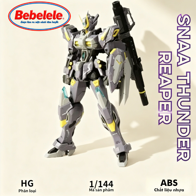 Mô Hình Lắp Ráp RG/BE SC-006 Thunder Incise Grace SNAA 1/144 – Phiên Bản Cao Cấp Chi Tiết Sắc Nét Tặ