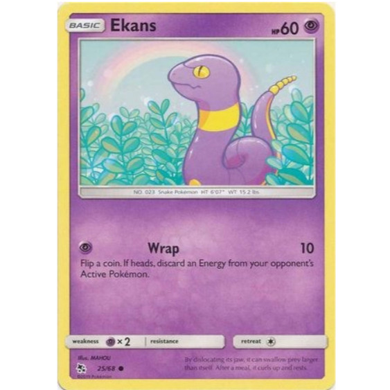 [Thẻ bài Pokemon TCG] Ekans - 25/68 - Common