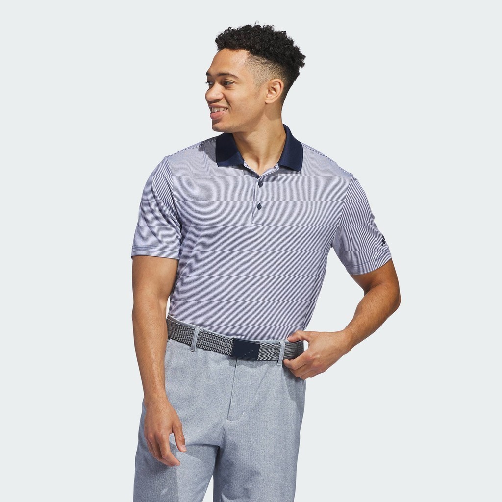 adidas Đánh gôn Áo Polo Ottoman Nam trắng IS7208