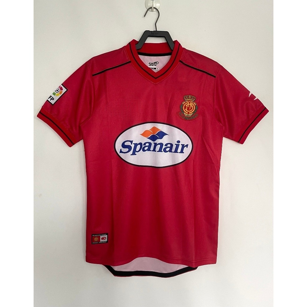 M 00-01 Mallorca Home Retro Soccer Jersey Bóng đá