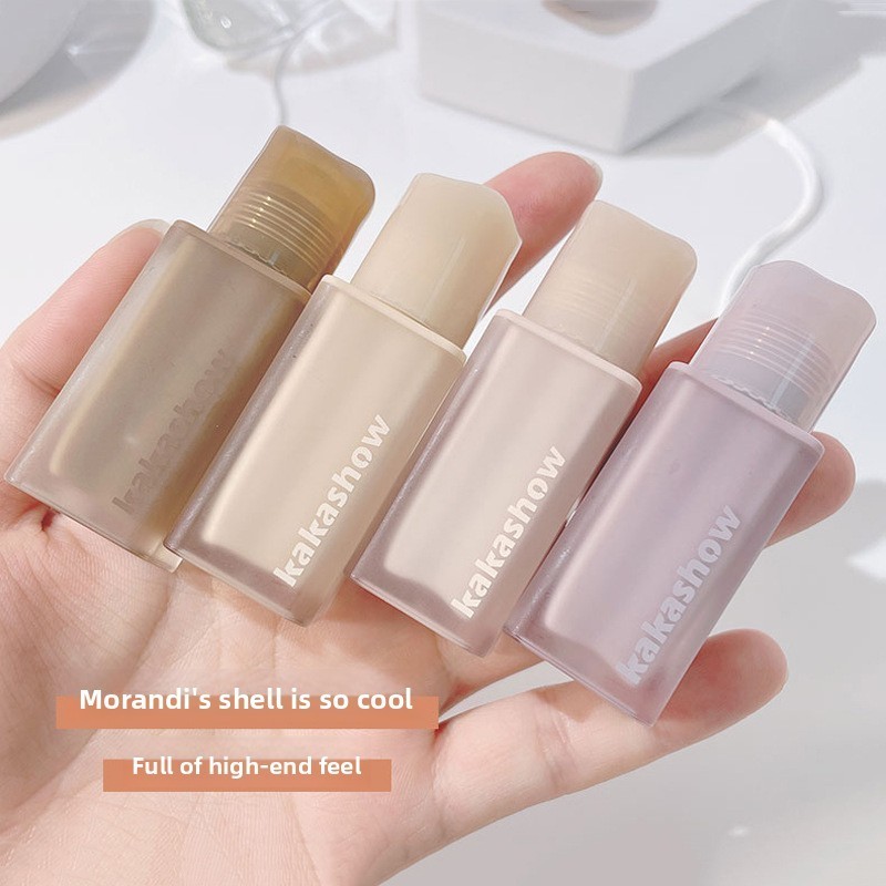 KAKASHOW Matte Soft Mist Lip Glaze Son Môi Màu Khỏa Thân Series Làm Trắng Da Mặt Lâu Dài Không Phai 