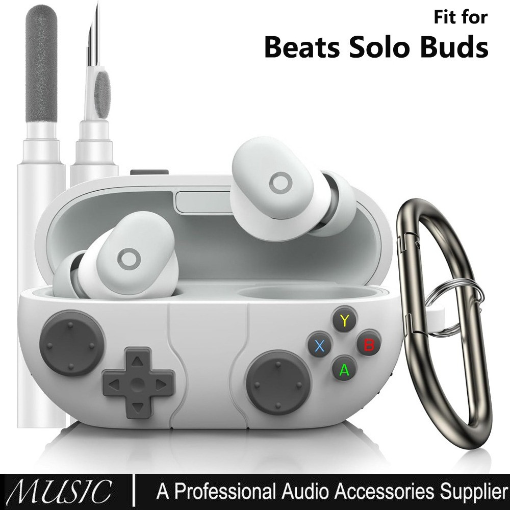 Dành cho Beats Solo Buds Case Cover, Phim hoạt hình vui nhộn Thiết kế bảng điều khiển trò chơi Vỏ bả