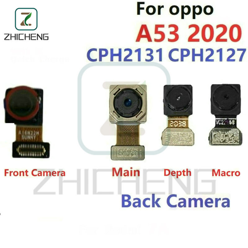 Dành Cho OPPO A53 2020 CPH2127 CPH2131 Camera Sau Camera Trước
