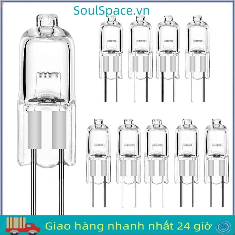 SOULSPACE 10 Chiếc Đèn Viên 10W 20W Đèn LED Bi-Pin 12V G4 Bóng Đèn