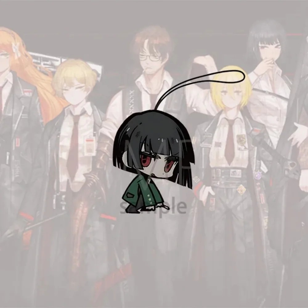 Móc khóa Limbus Company mica trong suốt Keychain Anime game Ryoshu Faust Don Quixote trang trí cặp s