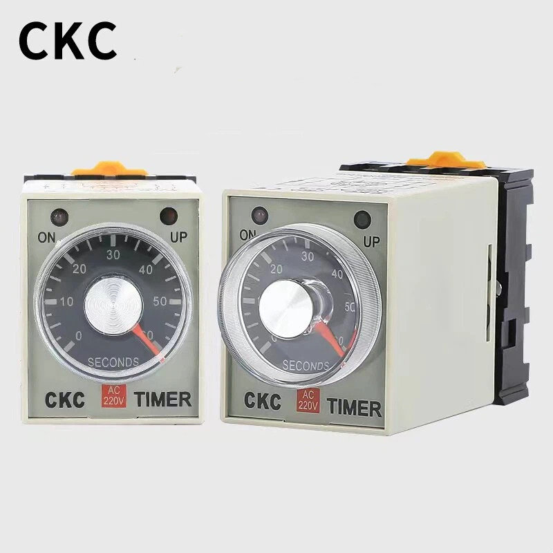 Rơle thời gian CKC AH3-2 Độ trễ bật nguồn AH3-3 AC220V 24V