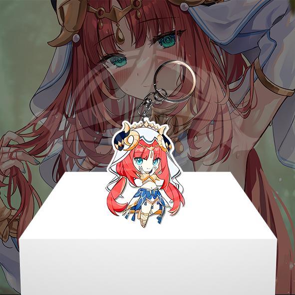 Gantungan Kunci Gantungan HP Anime Game Genshin Impact Nilou - Ganci Akrilik - Keychain Acrylic - Ni