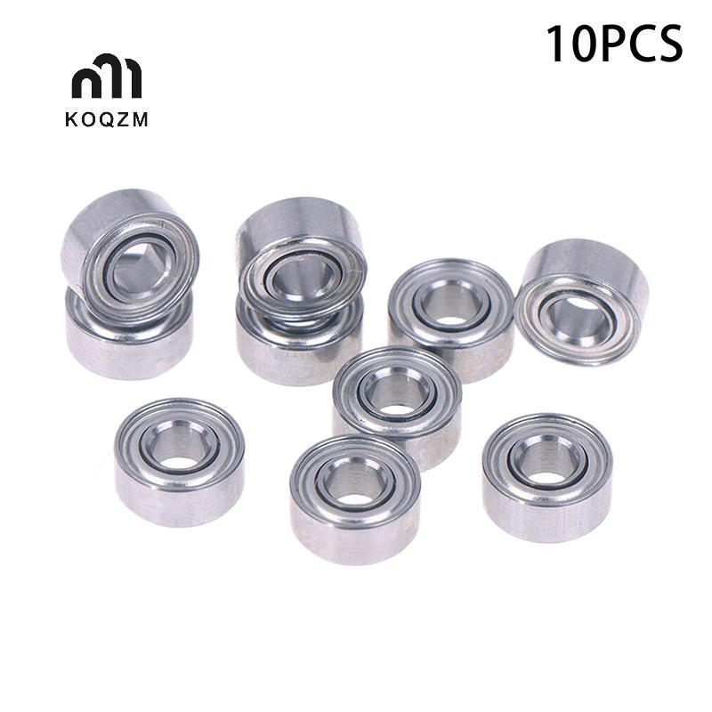 [KOQZM] 10 chiếc 683ZZ 3 * 7 * 3 Mm Vòng bi thu nhỏ Thép Chrome 683 ZZ 2Z 683Z Vòng bi Mini rãnh sâu