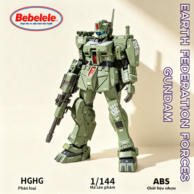 Bộ mô hình Gundam GM Spartan PB Limited HG 1/144 Phiên bản sửa chữa GM Spartan