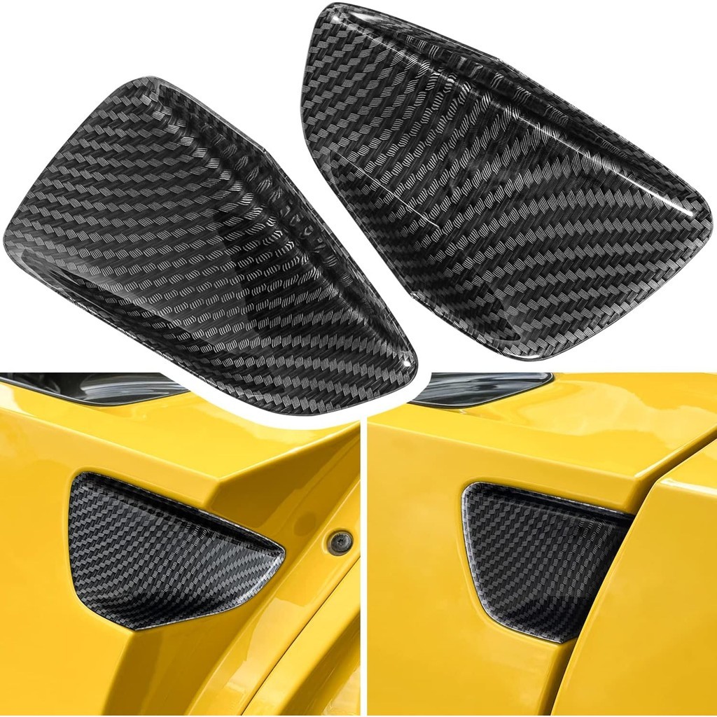 Tay Nắm Cửa Bằng Sợi Carbon Bát Cốc Chống Trầy Xước Bao Viền Cho Xe Chevrolet Corvette C7 Z06 Z51 ZR
