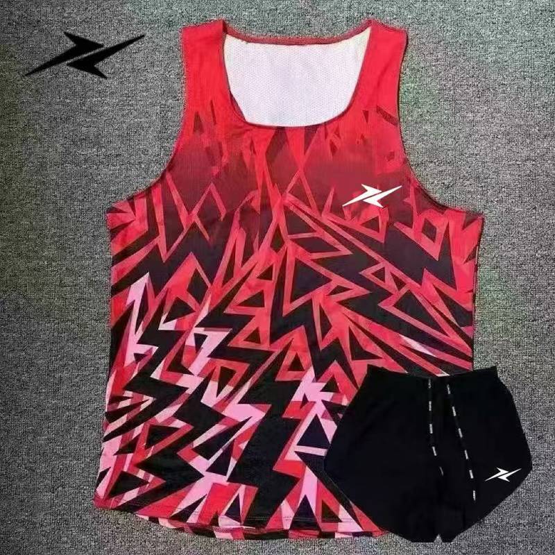 New Track and Field Quick-Dry Vest Physical Examination Breathable Custom Racing Suit Training Marat