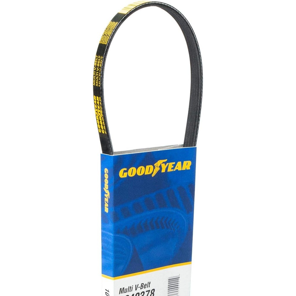 Thắt lưng Goodyear 1040322 Thắt lưng Serpentine, 4-Rib, Chiều dài 32,2 "cho 1999-2024 cho 1999-1999 
