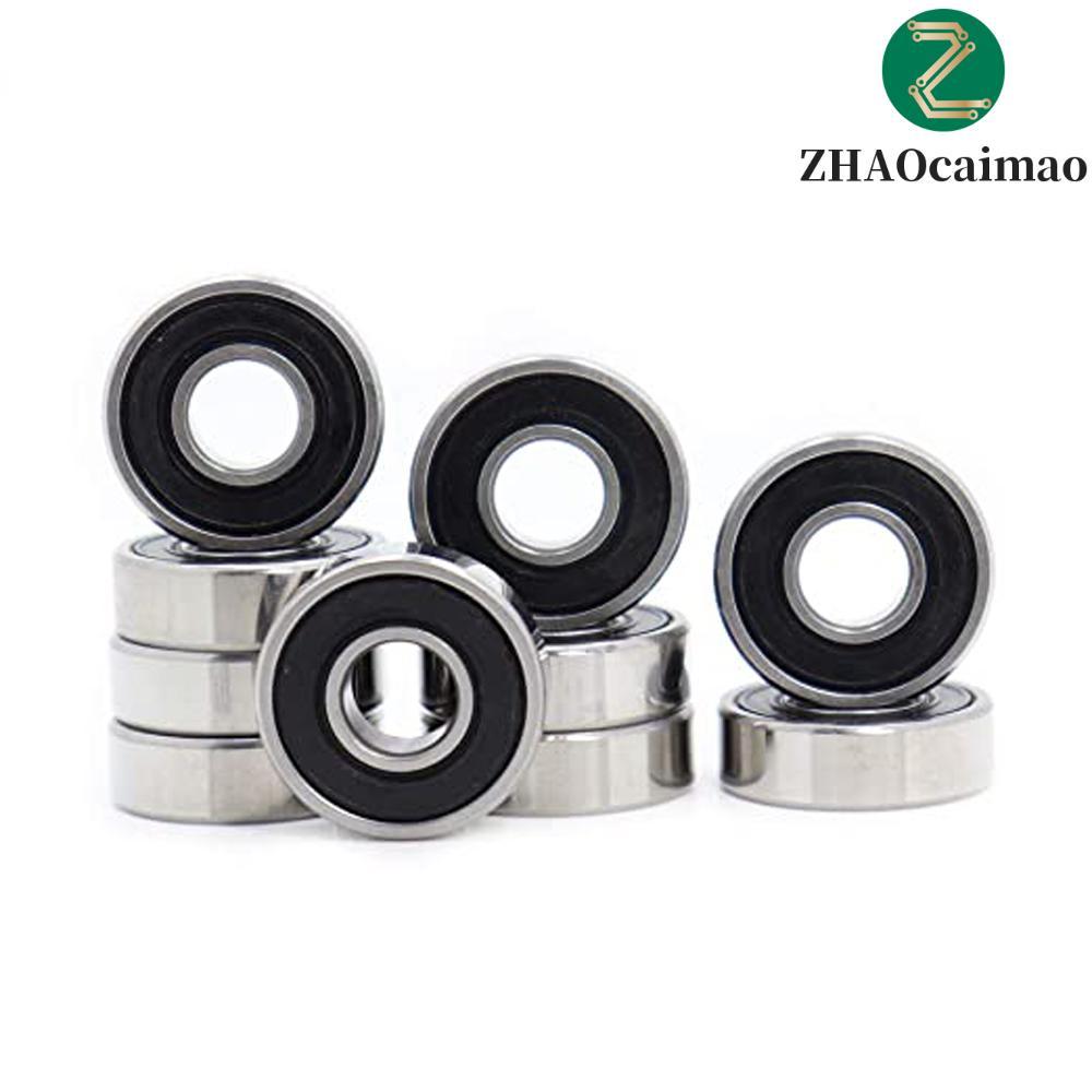 ZHAOCAIMAO Vòng bi xe đạp Chất lượng cao Rãnh sâu 6000RS Phụ kiện xe đạp Vòng bi thu nhỏ Phụ tùng xe