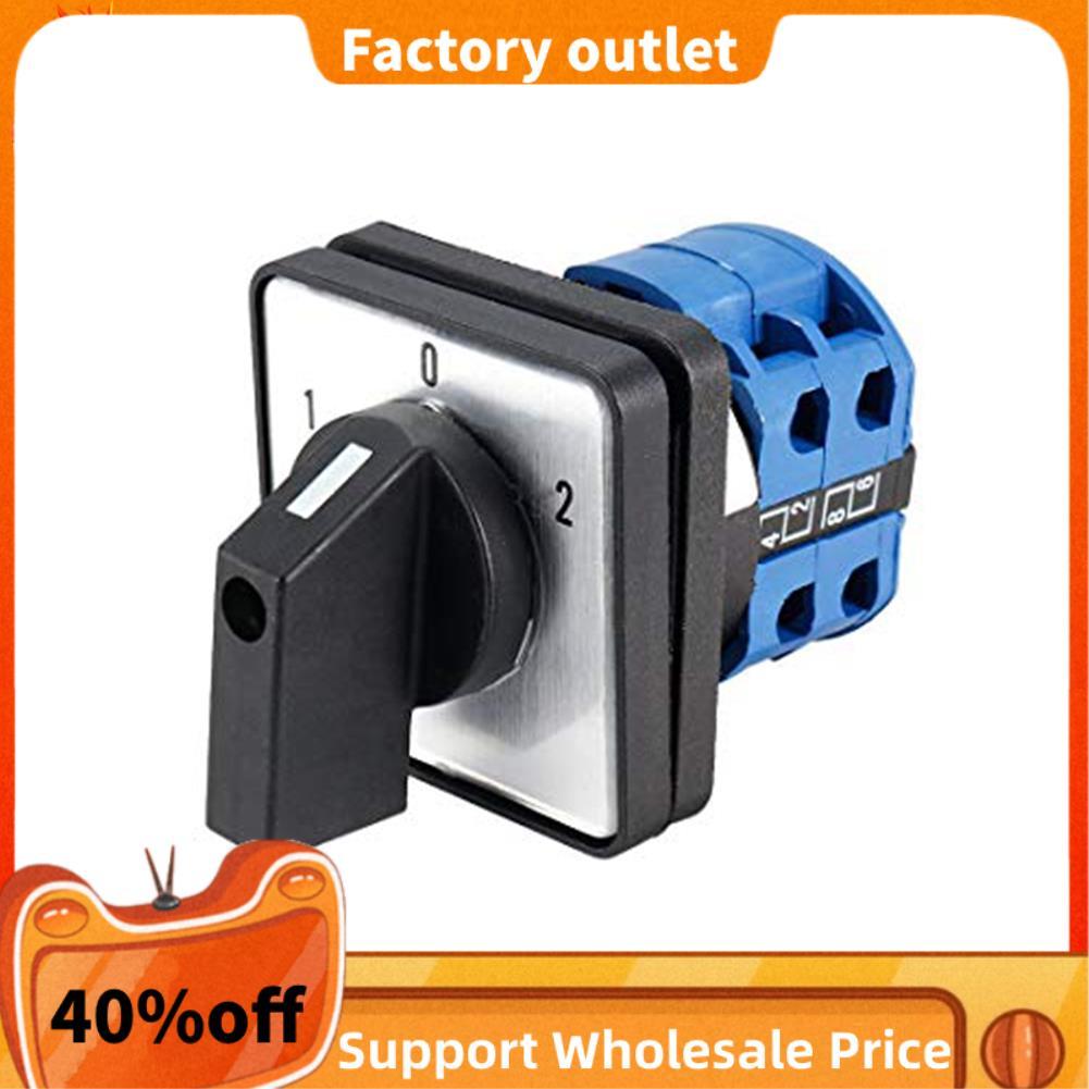 Công tắc chốt quay Cam LW26-25 Thay đổi 3 vị trí 8 thiết bị đầu cuối 20A 550V