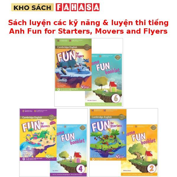 Sách luyện các kỹ năng & luyện thi tiếng Anh Fun for Starters, Movers and Flyers