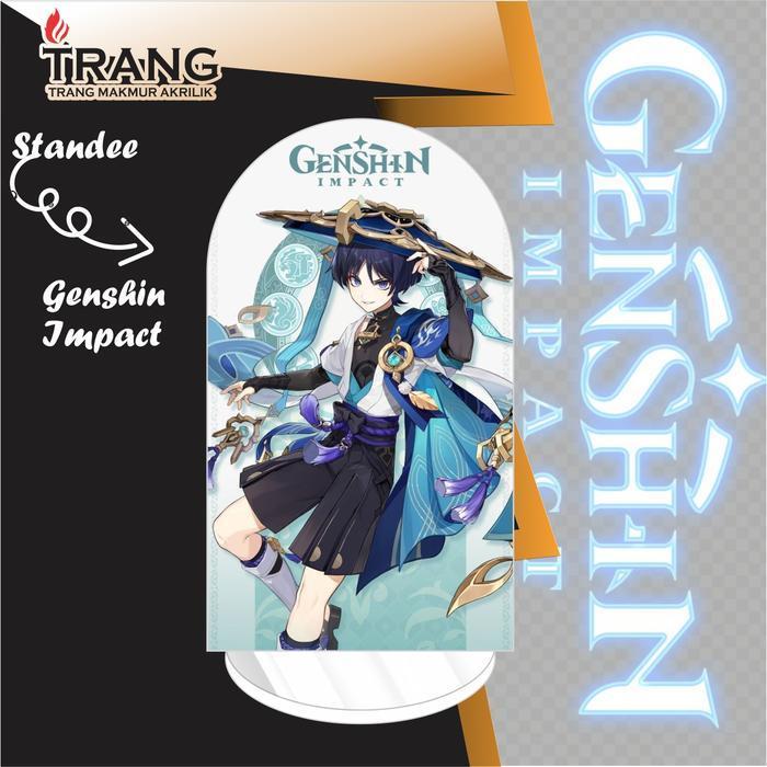Standee Figure Akrilik Genshin Impact / Standing Action figure Acrylic Genshin Impact - Style 1