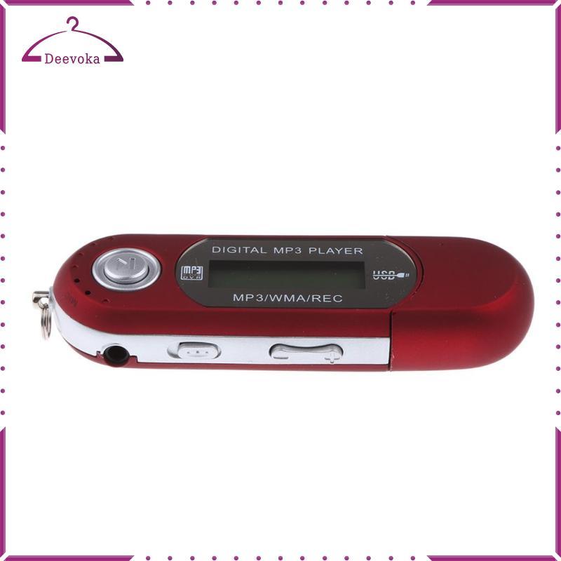 4GB USB MP4 MP3 Music Video Player Ghi âm w / Đài FM & Sách điện tử (Đỏ) Vòi phun US