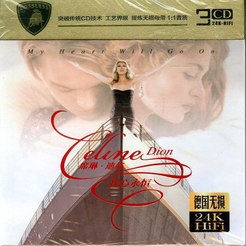 Celine Dion Celine Dion Châu Âu Mỹ Bài Hát Mới Bộ Sưu Tập Tiếng Anh 3CD Chính Hãng Xe CD Đĩa 5 / 7 /