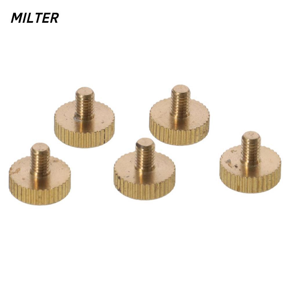 SỮA 5 Ốc Vít Ngón Tay Cái Có Dây, Đầu Bằng Đồng M4x 6-14mm, Vít Nâng Tay PC