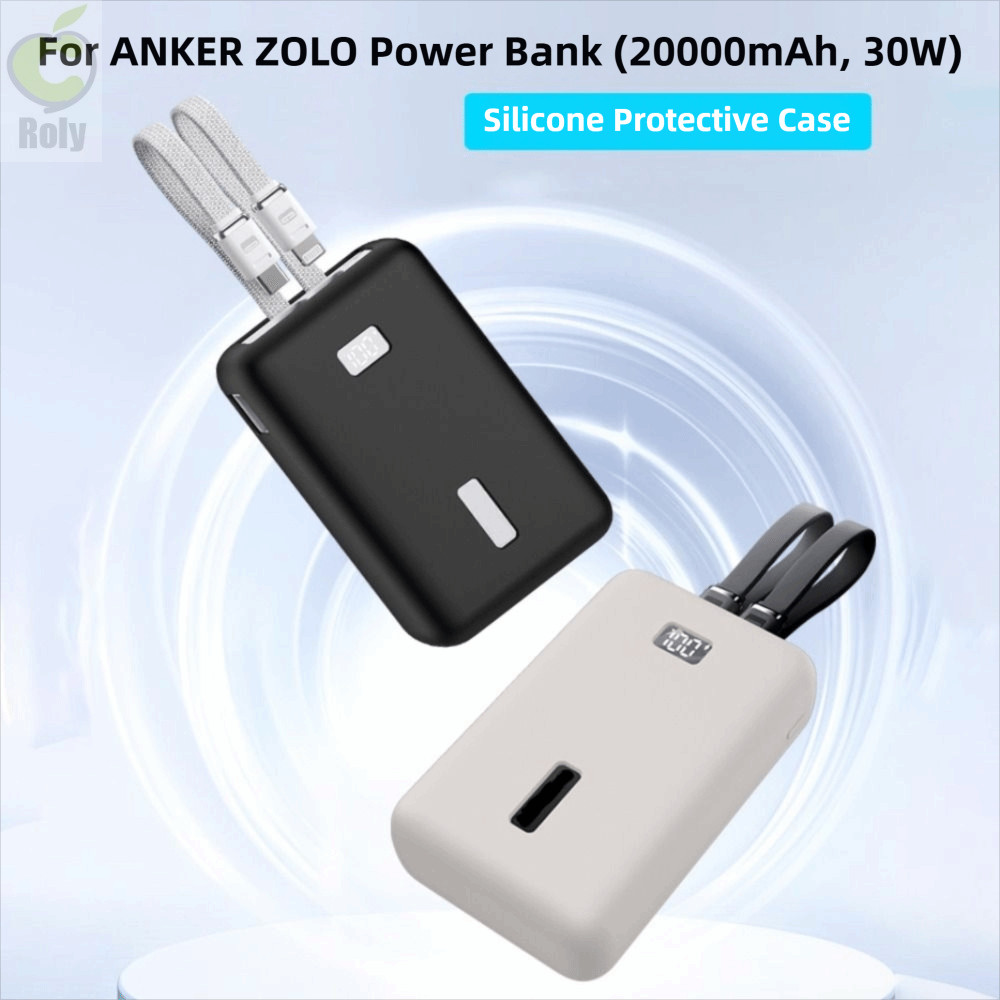 Bảo vệ bộ sạc di động ROLY, Túi đựng silicon a1681, Vỏ bảo vệ toàn diện mềm chống sốc cao cấp cho An