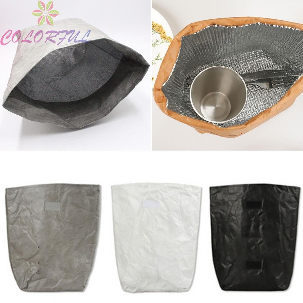 Spill proof and Tear Resistant Kraft Paper Lunch Bag for Food Preservation