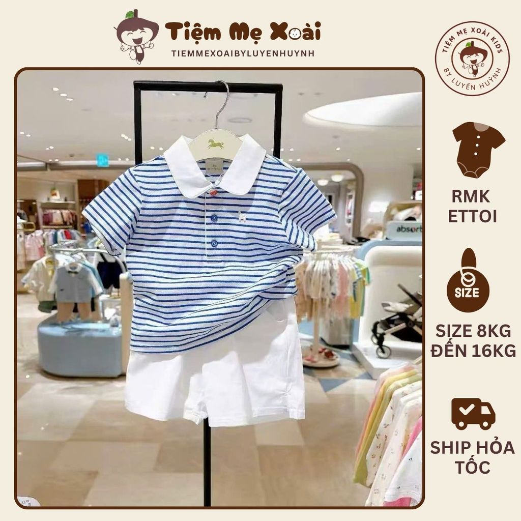 Set rmk ETTOI sọc xanh New collection Ettoi rmk 2026