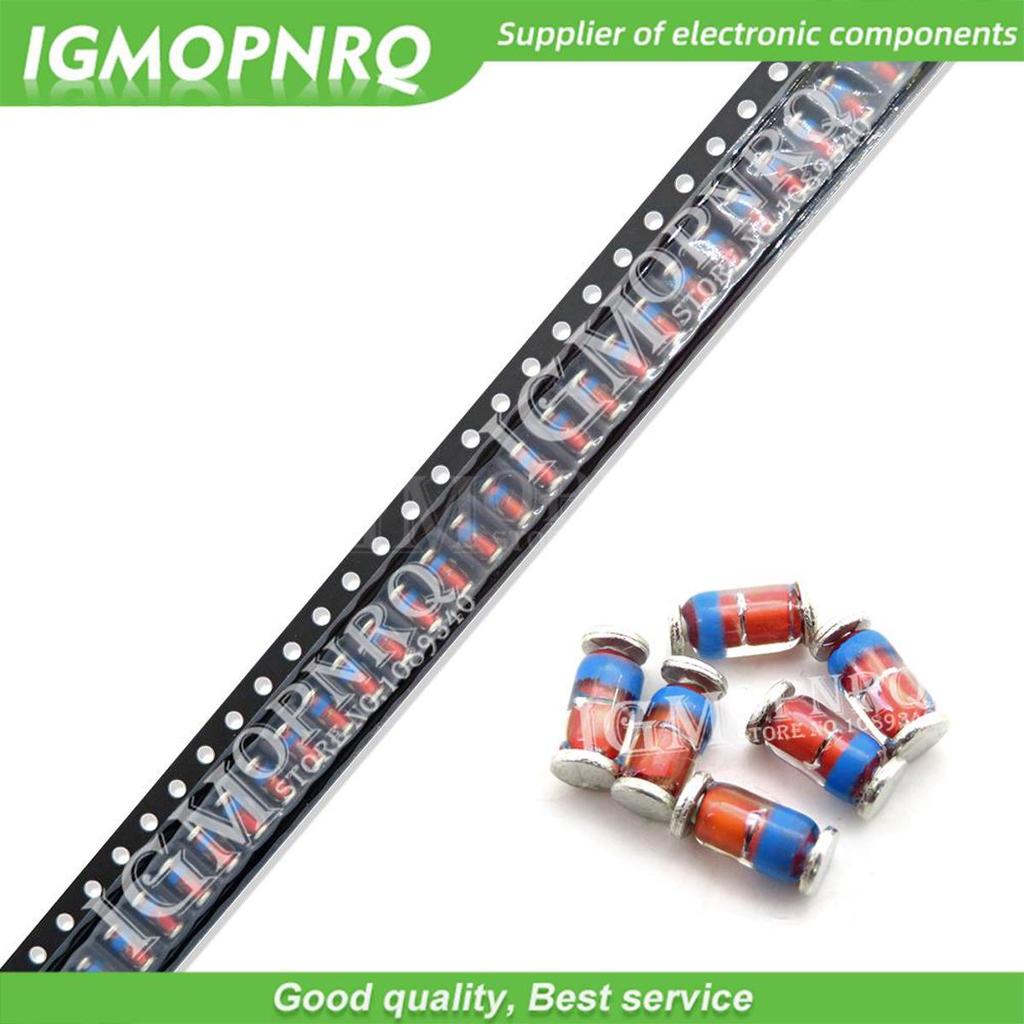 20 CHIẾC Zener diode ZM 3V3 3V9 4V7 5V1 7V5 8V2 10V 12V 15V 16V 18V 20V 24V LL41 SMD Zener diode gói