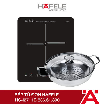 [LIVE] [Tặng kèm nồi Inox] Bếp từ đơn Hafele HS-I2711B 536.61.890