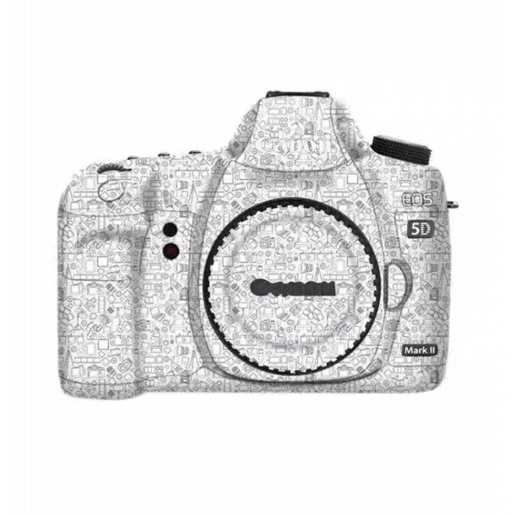 Thích hợp cho Canon 5D2 Nhãn dán thân máy ảnh Canon 5D2 Phim bảo vệ Phim đổi màu