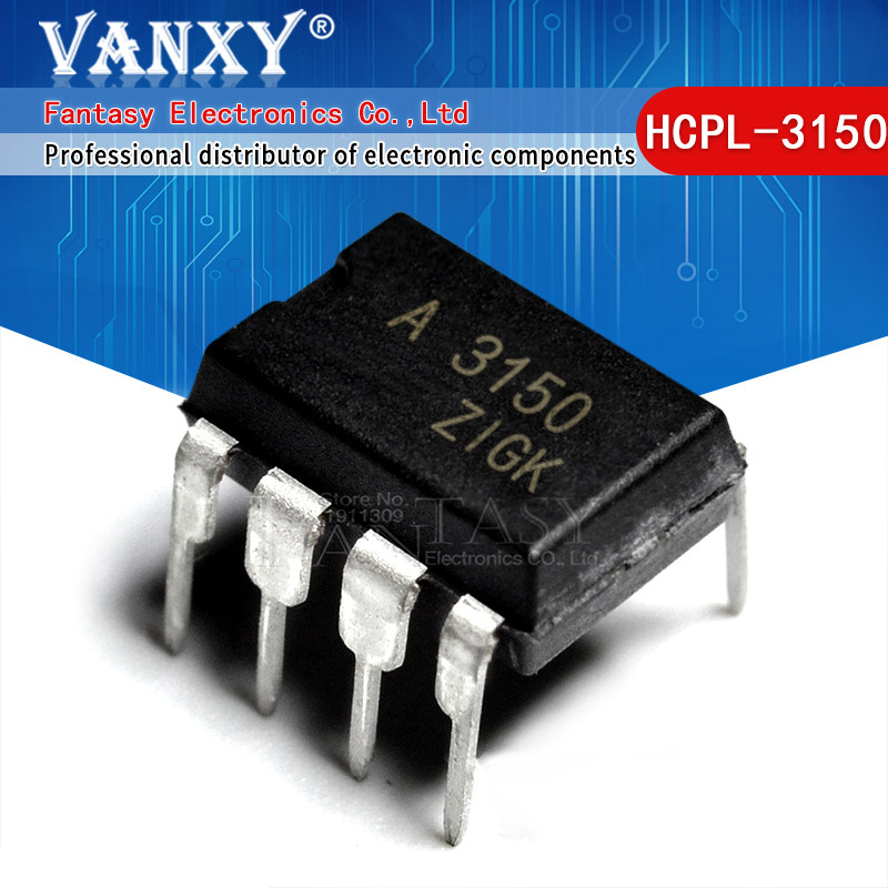 10 CÁI HCPL3150 SOP-8 HCPL-3150 SOP DIP-8 A3150V A3150 3150V SOP-8 Bộ ghép quang