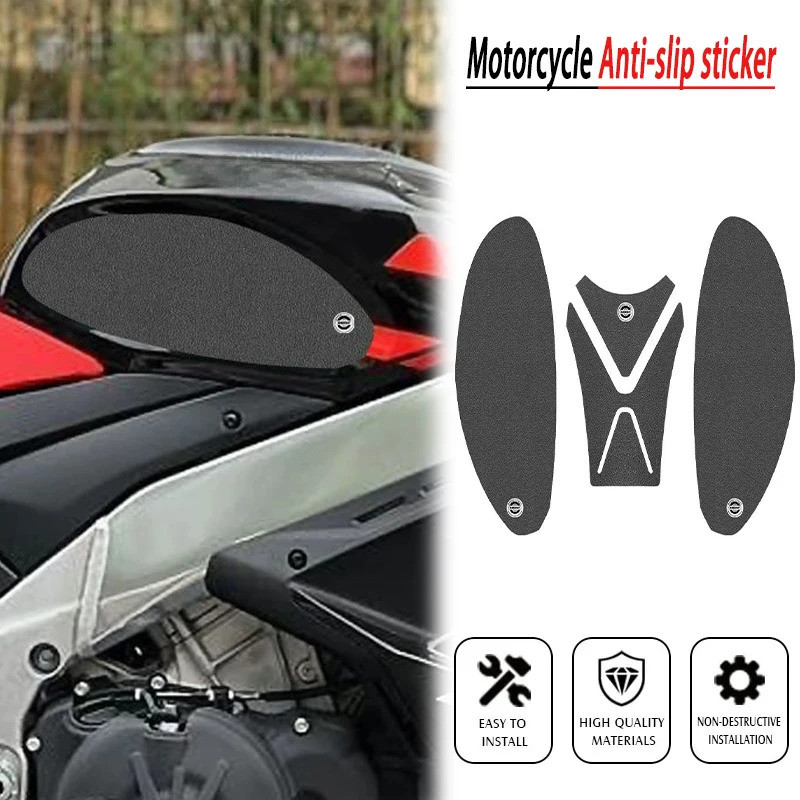 Miếng dán bình xăng xe máy RSV4, miếng đệm chống trượt, ngăn trượt cho APRILIA RSV4 2021-2023 TUONO 