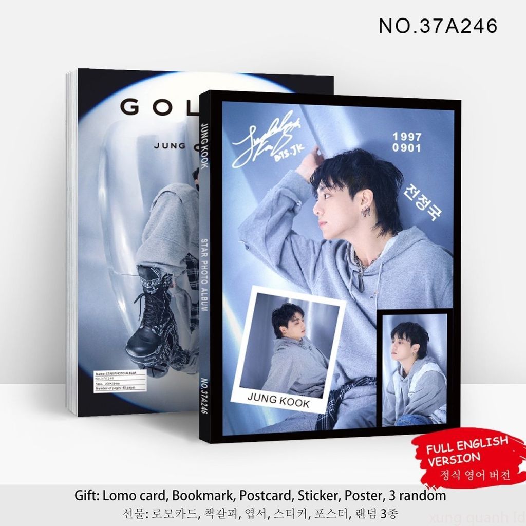JUNGKOOK album mới GOLDEN ngoại vi HD album ảnh Jungkook