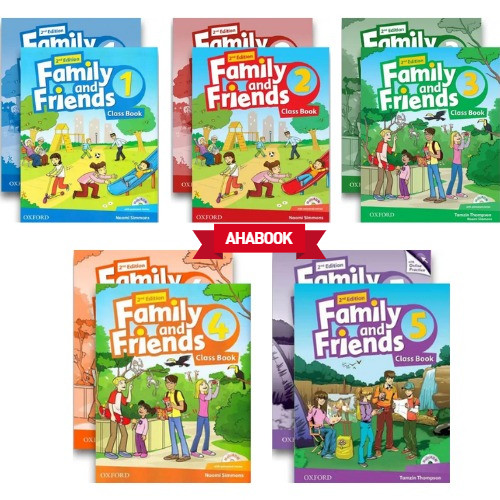 Aha - Sách tiếng anh - Sách Family And Friends - 2nd Edition (Classbook + Workbook) (Bộ lớp 1,2,3,4,