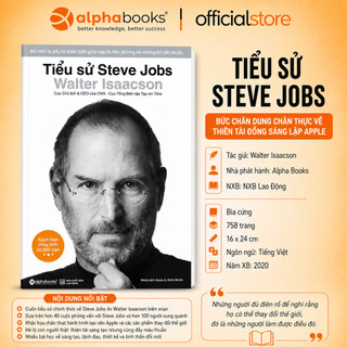 Sách - tiểu sử steve jobs -cuộc đời & sự nghiệp người thay đổi apple - walter isaacson