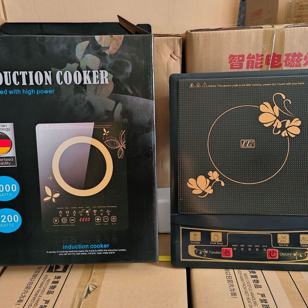 CHỈ ĐẠO COOKER INDUCTION COOKER Hộ Gia Đình Đa Năng INDTION COOKER Tiếng Anh Lẩu Điều Khiển Từ Tính