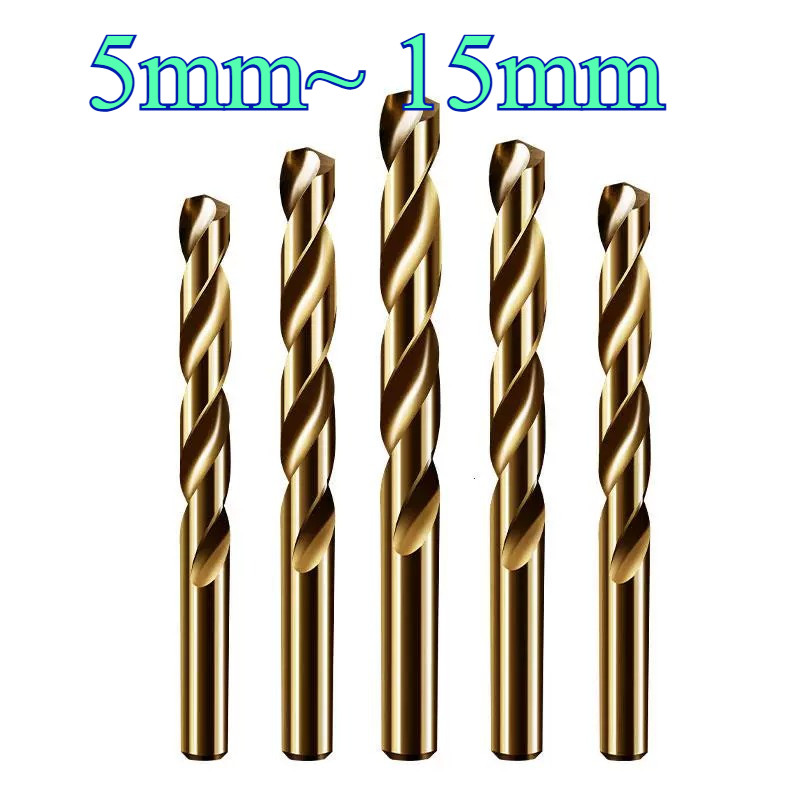Mũi Khoan HSS M42 Cobalt Siêu Cứng | Khoan Inox 304/316 dày, Thép Cứng, Hợp Kim 5mm ~ 15mm [XB-ZZ-2]