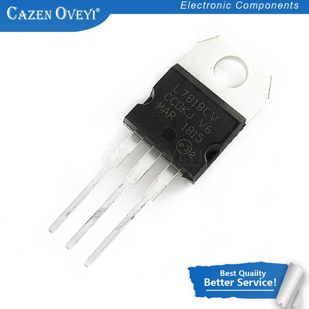 10 Cái / lốc L7818CV L7818 7818 TO-220 Mới Chính Hãng Còn Hàng