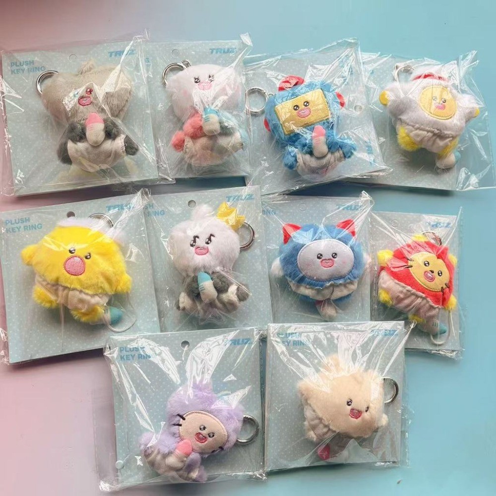 Kpop Thần Tượng TREASURE Nhân Vật Hoạt Hình Dễ Thương TRUZ Sang Trọng Búp Bê Móc Khóa Kawaii Đồ Chơi
