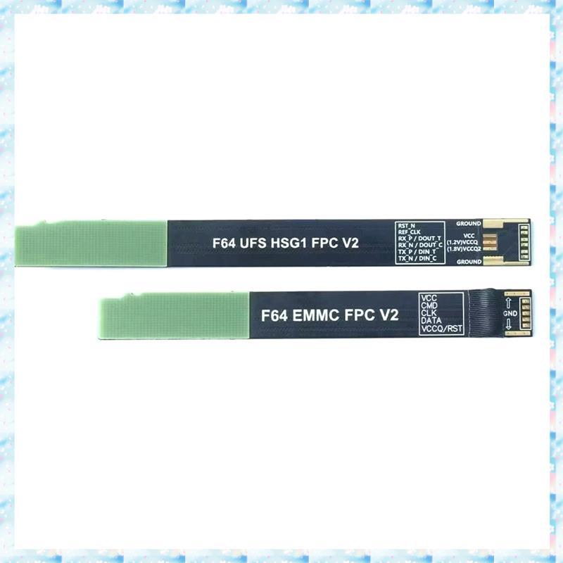 [R Q M U] Cáp Flash F64 2 Trong 1 Cho Flash 64 Lite F64 UFS HSG1 FPC V2 F64 UFS FPC V2 + EMMC FPC V2