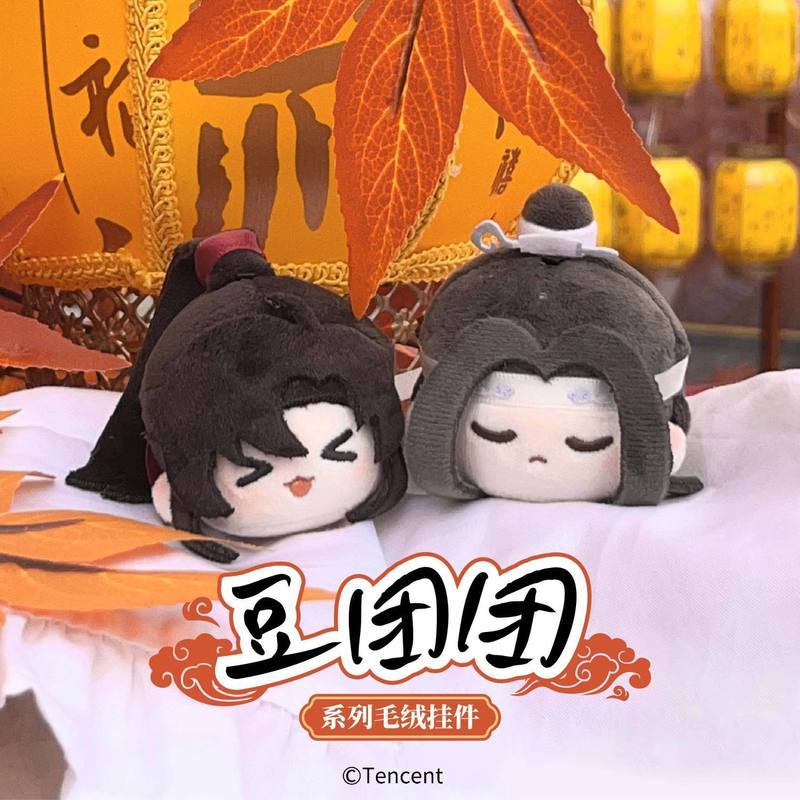 【Fast shipping】ma đạo tổ sư tiểu mô hình gấu bông thuyết truyện tranh quạt Wei Wuxian Lan Wangji dol